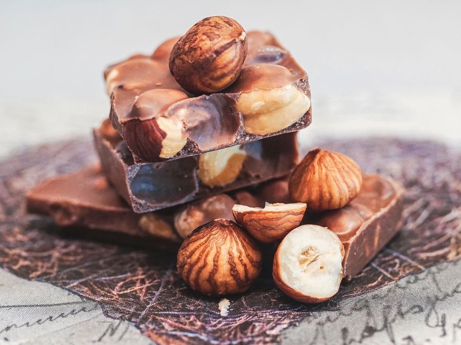 Barras de chocolate
